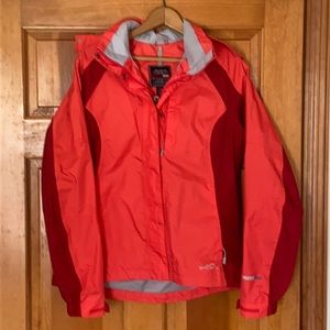 Eddie Bauer WeatherEdge. Wind and waterproof shell. Hardly ever worn, like new.